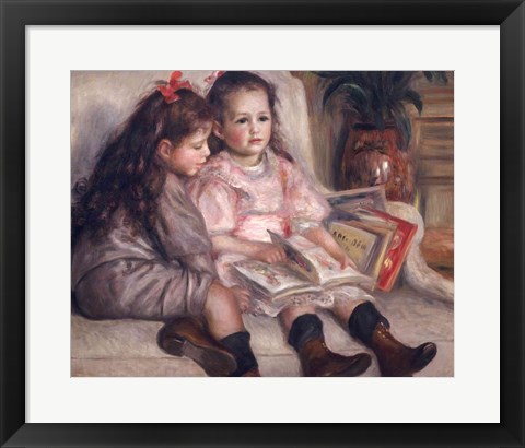 Framed Children of Martial Caillebotte, 1895 Print