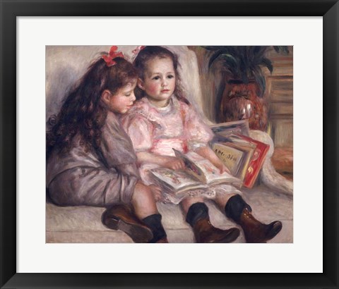 Framed Children of Martial Caillebotte, 1895 Print