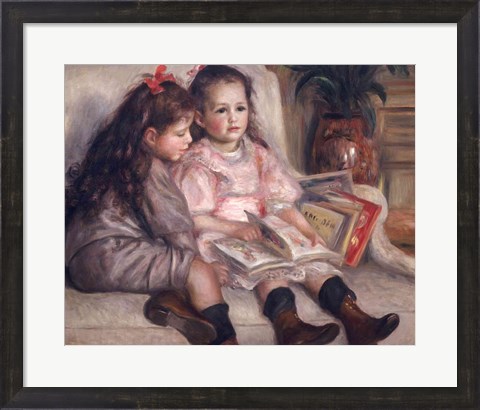Framed Children of Martial Caillebotte, 1895 Print