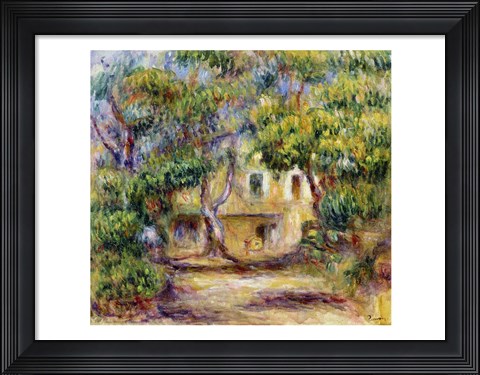 Framed Farm at Les Collettes, c.1915 Print