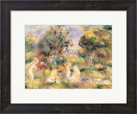 Framed Bathers - nude Print