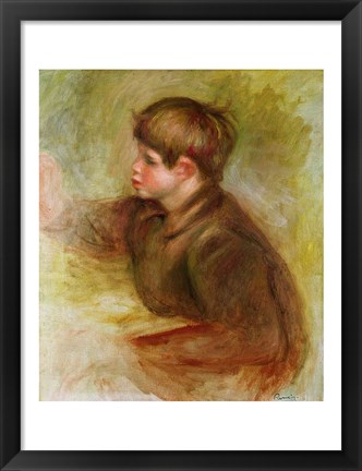 Framed Portrait of Coco painting, c.1910-12 Print