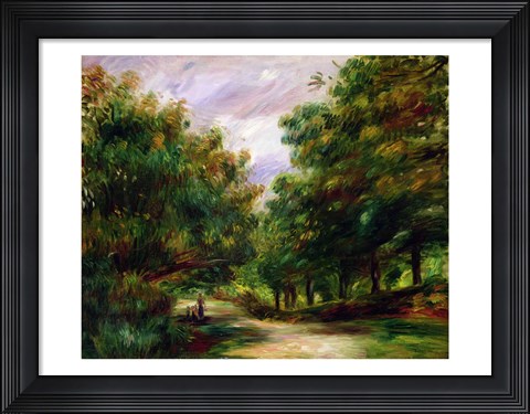 Framed road near Cagnes, 1905 Print