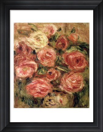 Framed Flowers, 1913-19 Print