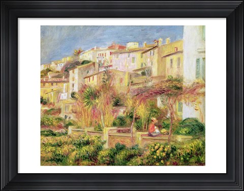 Framed Terrace in Cagnes, 1905 Print