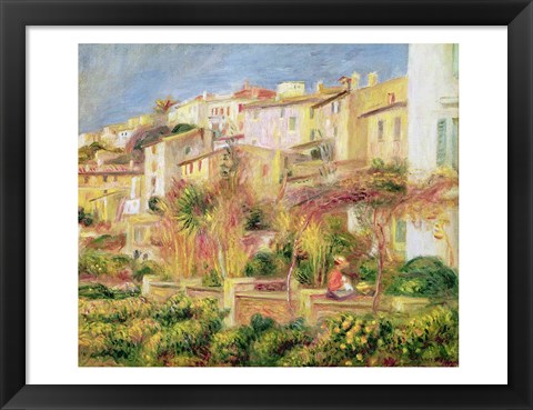 Framed Terrace in Cagnes, 1905 Print