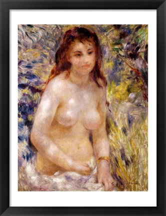 Framed Study, Torso, effect of sunlight Print