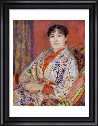 Framed Madame Heriot, 1882 Print