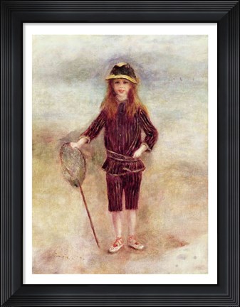 Framed Little Fisherwoman Print