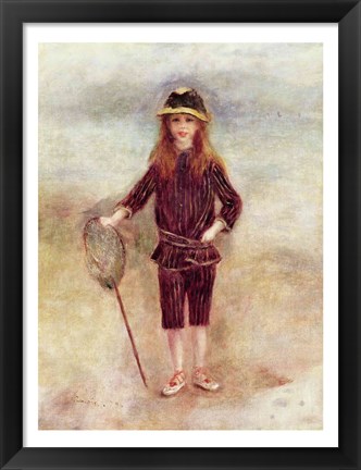 Framed Little Fisherwoman Print