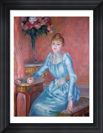 Framed Madame de Bonnieres, 1889 Print