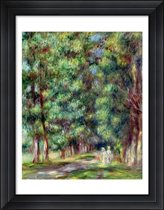 Framed Path in a Wood, 1910 Print