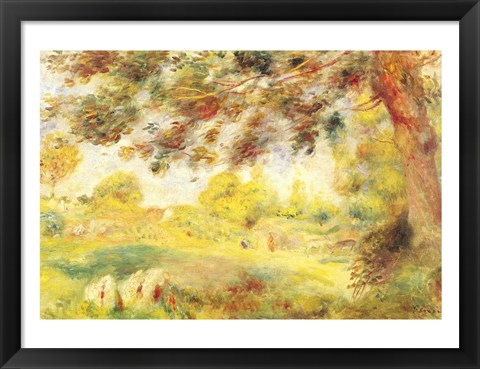 Framed Spring Landscape Print