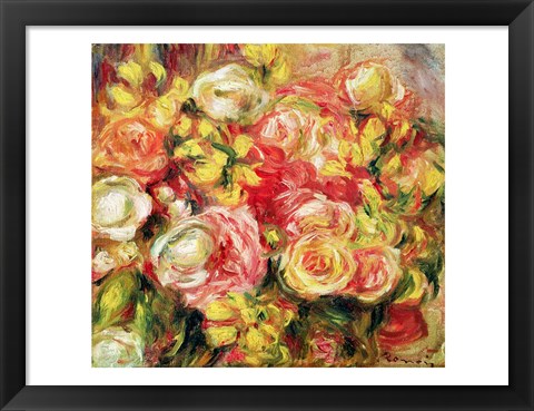 Framed Roses, 1915 Print