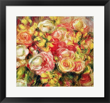 Framed Roses, 1915 Print