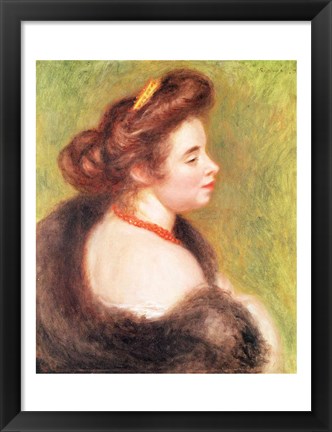 Framed Portrait of Madame Maurice Denis, 1904 Print