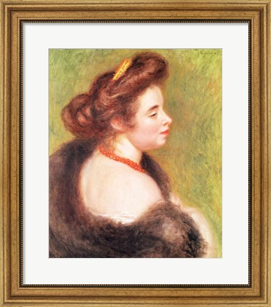 Framed Portrait of Madame Maurice Denis, 1904 Print