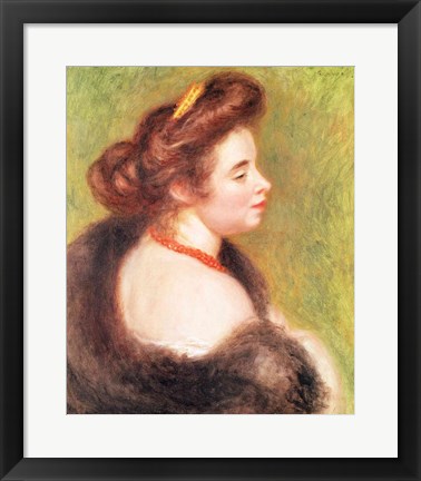 Framed Portrait of Madame Maurice Denis, 1904 Print