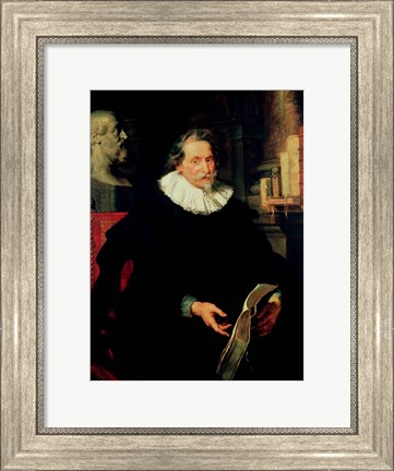Framed Portrait of Ludovicus Nonnius Print