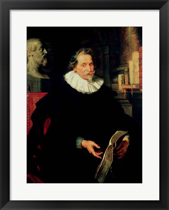 Framed Portrait of Ludovicus Nonnius Print