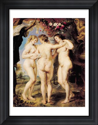 Framed Three Graces Print