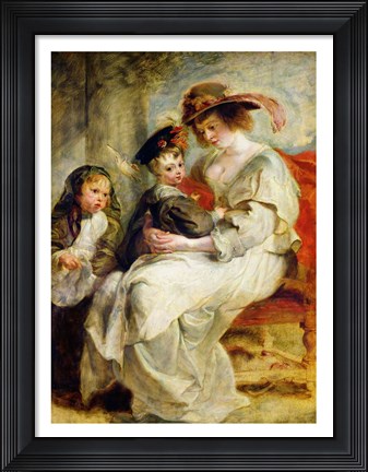 Framed Helene Fourment Print