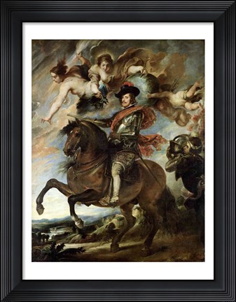Framed Portrait of Philip IV Print