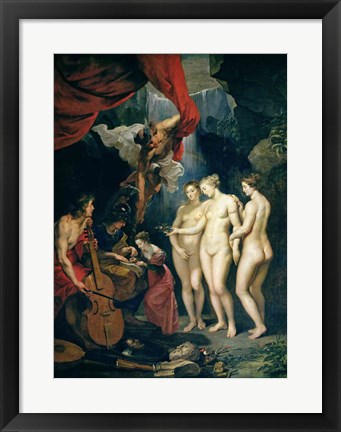 Framed Medici Cycle: Education of Marie de Medici Print