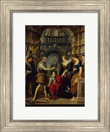 Framed Medici Cycle: Henri IV Print
