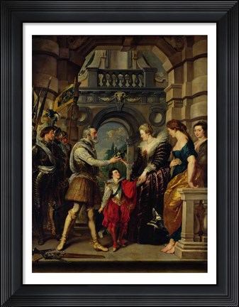 Framed Medici Cycle: Henri IV Print