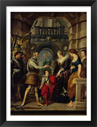 Framed Medici Cycle: Henri IV Print