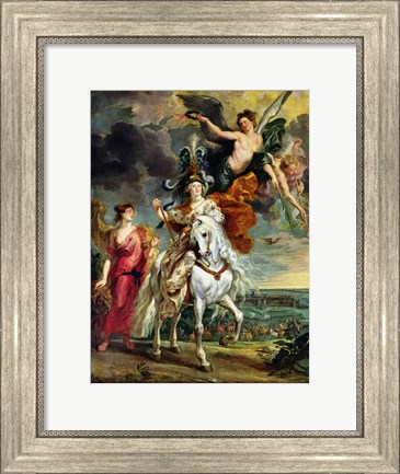 Framed Medici Cycle: The Triumph of Juliers Print