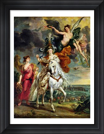 Framed Medici Cycle: The Triumph of Juliers Print