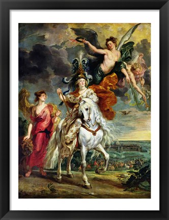 Framed Medici Cycle: The Triumph of Juliers Print