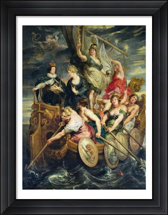 Framed Majority of Louis XIII Print