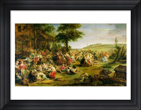 Framed Kermesse Print