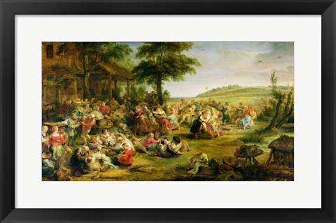 Framed Kermesse Print