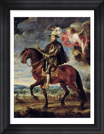 Framed Philip II Print