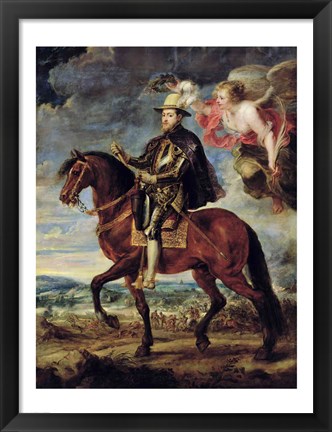 Framed Philip II Print