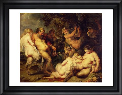 Framed Bacchanal Print