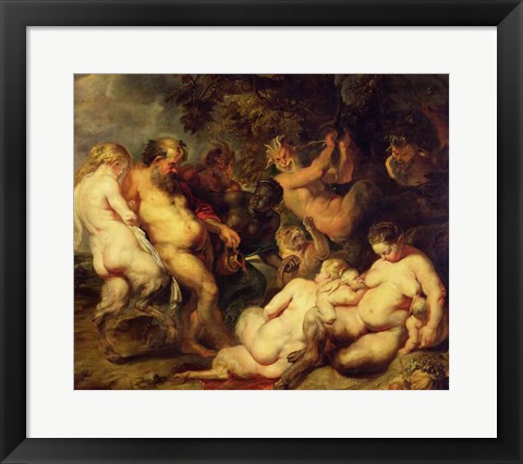 Framed Bacchanal Print