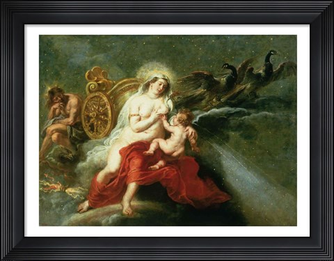Framed Birth of the Milky Way, 1668 Print