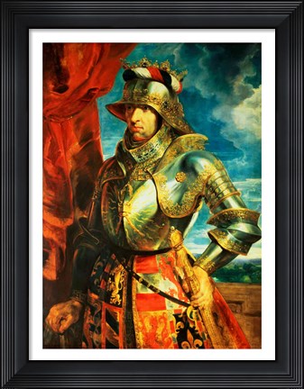 Framed Maximilian I Print