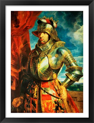 Framed Maximilian I Print