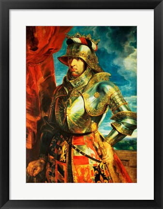 Framed Maximilian I Print