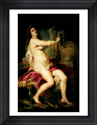 Framed Death of Dido Print