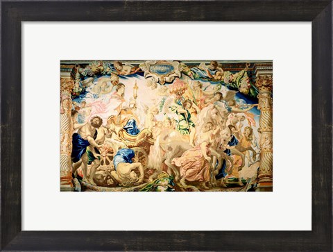 Framed Triumph of the Eucharist Print