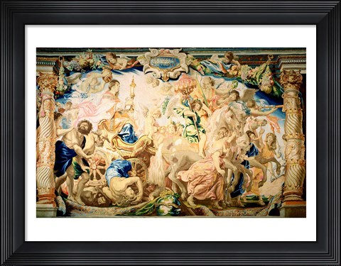 Framed Triumph of the Eucharist Print