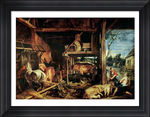 Framed Return of the Prodigal Son, c.1618 Print