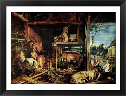 Framed Return of the Prodigal Son, c.1618 Print